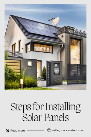 Steps for Installing Solar Panels