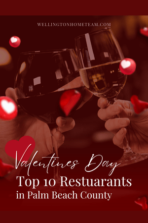 Valentine's Day Top 10 Restuarants in Palm Beach County Florida