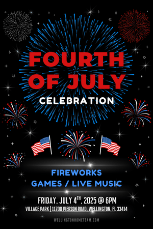 Wellington’s 4th of July Celebration and Fireworks