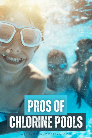 Prós de piscinas de cloro