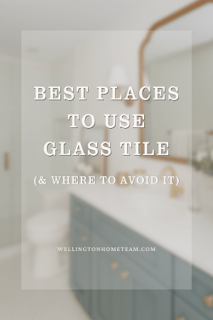 Best Places to Use Glass Tiles & Where To Avoid It