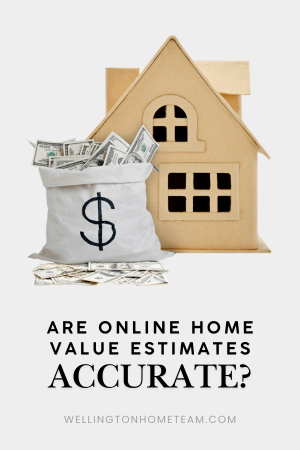 Are Online Home Value Estimates Accurate? Infographic showing valuation gaps.