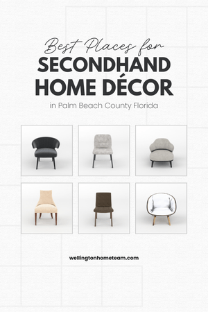 Best Places for Secondhand Home Décor in Palm Beach County Florida