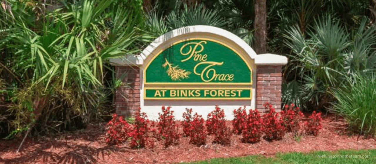 Pine Trace at Binks Forest Wellington FL Homes for Sale & Real Estate