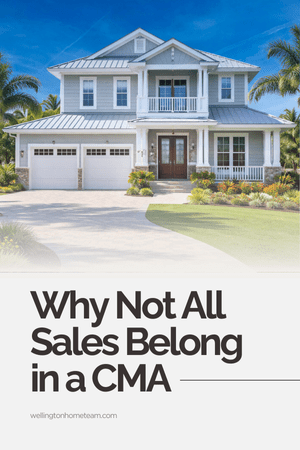 How Real Estate Agents Evaluate Comparable Sales Why not all sales belong in a CMA when pricing a home