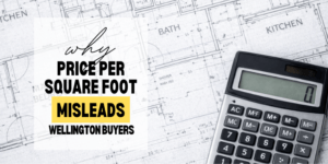 Why Price Per Square Foot Misleads Wellington Buyers