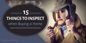 Things to Inspect When Buying a Home