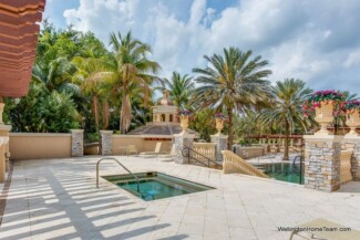 Versailles Wellington FL Real Estate and Community Guide Spa & Sundeck at Versailles