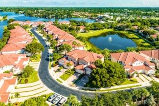 Mayfair Wellington FL Real Estate and Community Guide Mayfair at Wellington Condos for Sale - Aerial Active Adult 55+ Community